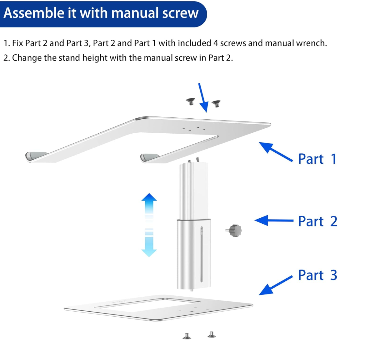 BESIGN Aluminum Laptop Stand